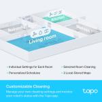 Tapo RV30 Plus LiDAR Navigasyonlu Robot Süpürge ve Paspas + Akıllı Otomatik Boşaltma Ünitesi