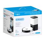 Tapo RV30 Plus LiDAR Navigasyonlu Robot Süpürge ve Paspas + Akıllı Otomatik Boşaltma Ünitesi