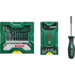 Bosch X-Line 15 Parça Delme & 25 Parça Vidalama Ucu Seti + Tornavida
