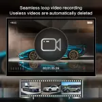 Yeni Üç Lensli Yüksek Çözünürlüklü Gece Görüşlü Sürüş Kaydedici