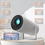 HY300 Mini Projektör HD 720P - WiFi Destekli, Taşınabilir & Akıllı, 180° Dönebilme, USB Güçlü, Hoparlör Dahil - Ev Sinema Deneyiminizi Dönüştürün