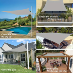 Bahçeler ve Teraslar için Su Geçirmez Açık Güneşlik Tente