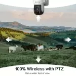 Güneş enerjili SIM kartlı 3G/4G LTE AB Hücresel Güvenlik Kamerası