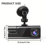 1080P Dash Cam IPS Ekran, G-Sensörlü HD Gece Görüşlü Geniş Açı Döngü Kayıt Araç DVR