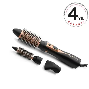 Arzum Volume Pro Hava Üflemeli Saç Şekillendirici – Siyah Bakır