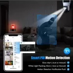 2K 3MP Güneş Enerjili Güvenlik Kamerası 360° Görüntüleme, İki Yönlü Konuşma, Renkli Gece Görüşü, Spot Işık/Siren, Hareket Algılama Ve Bulut/SD Depolama