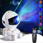 8 Nebula Manzaralı Astronot Yıldız Projeksiyon Gece Lambası