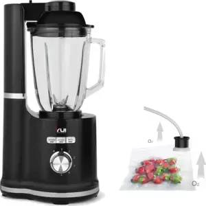 Yui SF717 2 in 1 Cam Hazneli 6 Bıçaklı Vakumlu Blender Seti