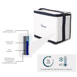 Purefrost PF15 Camp Elektriksiz&Buzsuz Soğutucu Buzluk Termos Termal Katlanır Çanta